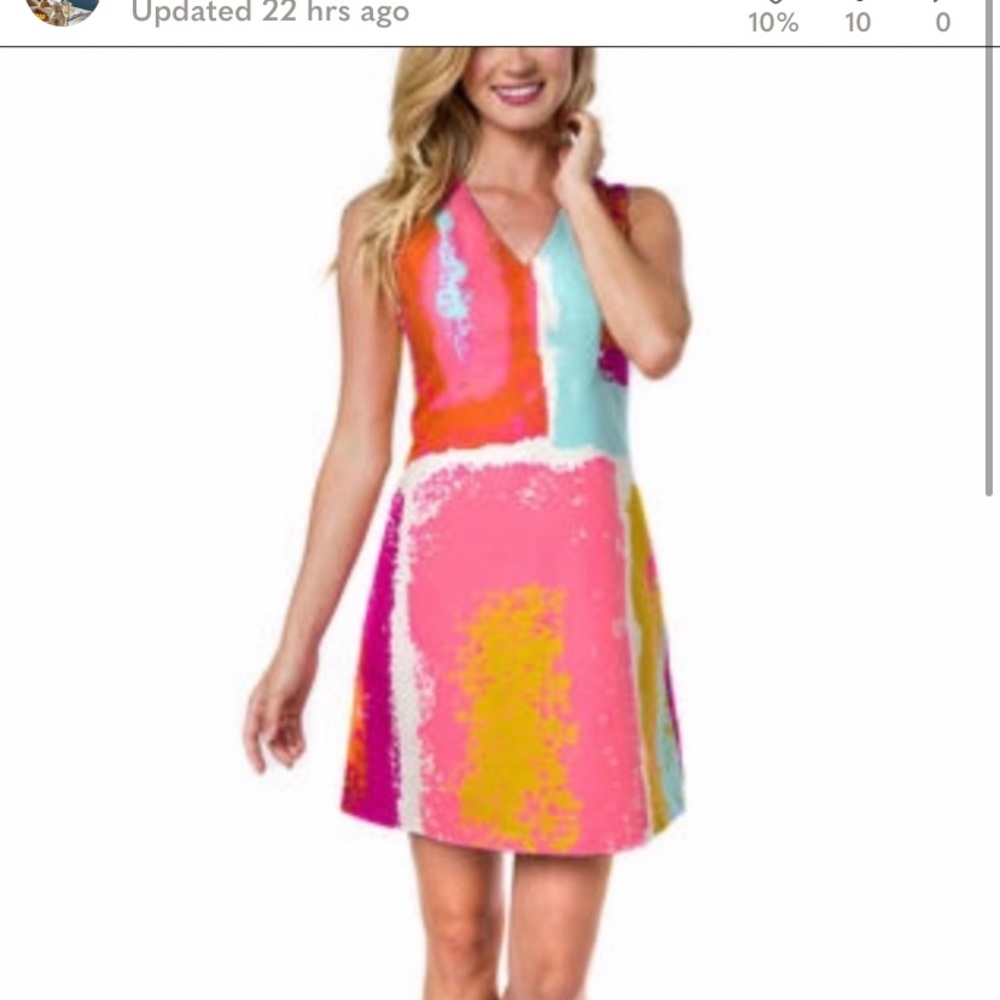 Julie Brown NYC multicolored A Warhol Dress